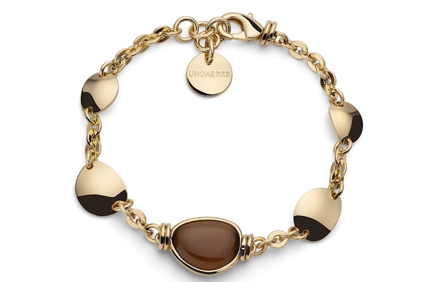 Bracelet Classica in gilded bronze Unoaerre