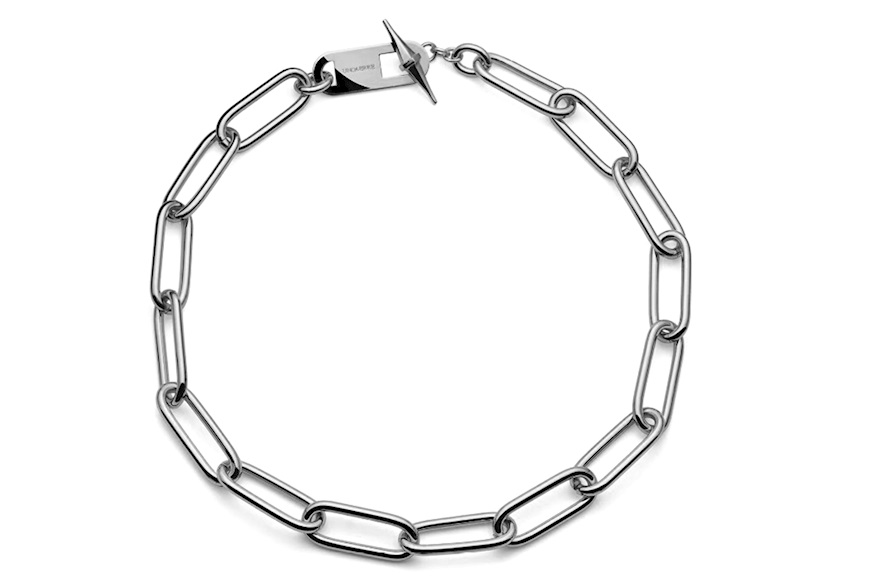 Collana Classica in bronzo bianco Unoaerre