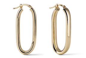 Orecchini Classica in bronzo dorato Unoaerre