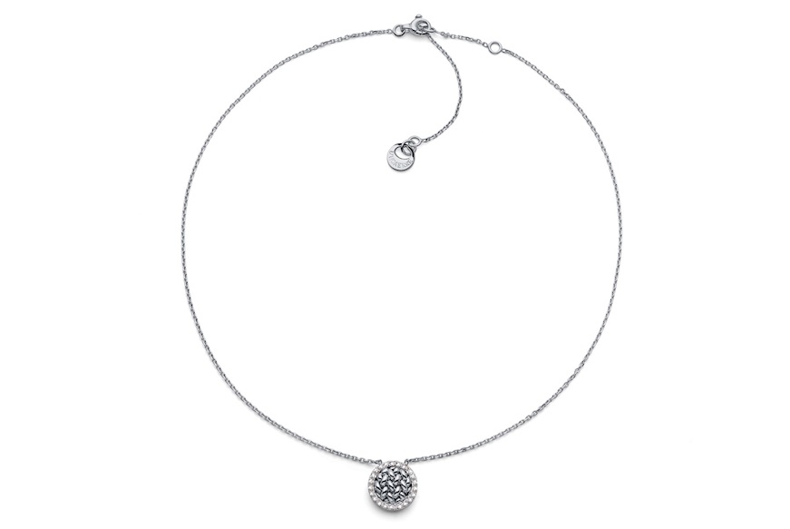 Collana Chicco argento con pendente zirconi Unoaerre