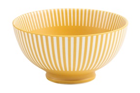 Bowl Levante porcellana ocra Zafferano