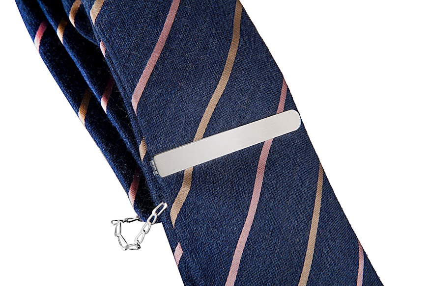 Tie clip silver Selezione Zanolli