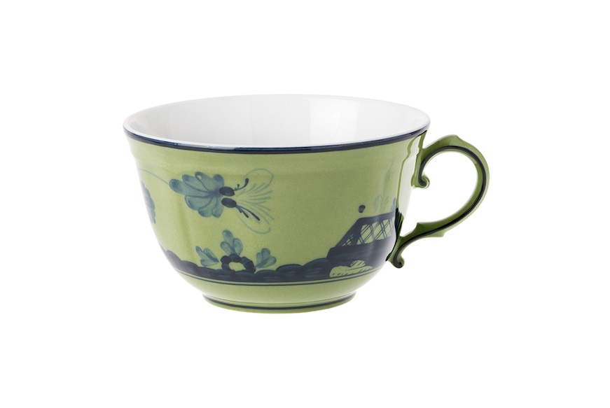 Tea cup Oriente Italiano Malachi porcelain Richard Ginori