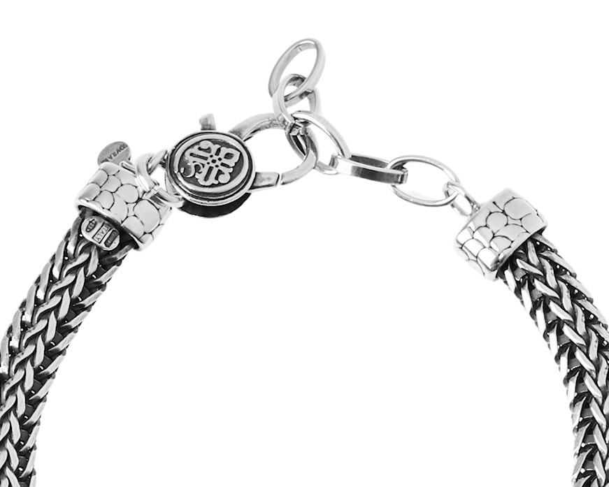 Bracciale uomo Deep argento a maglia snake Sovrani