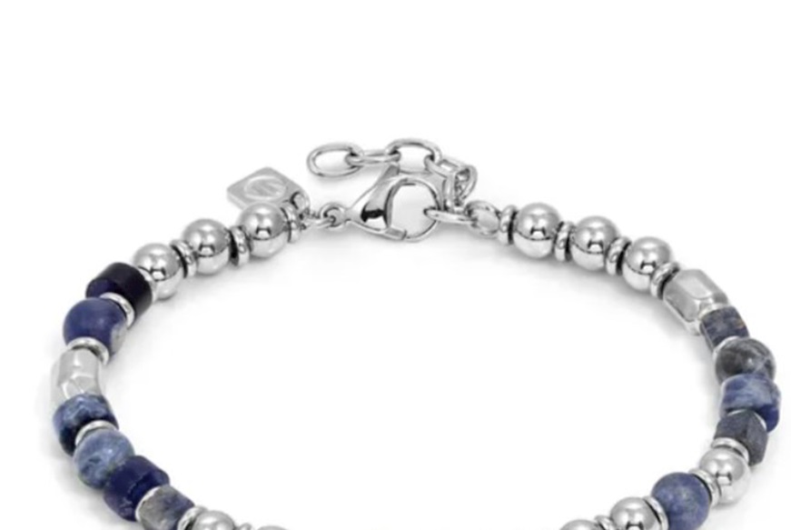 Bracciale Uomo Instinctstyle Sea acciaio sodalite Nomination
