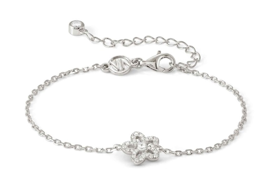 Bracelet Sweet Madame silver White Flower Nomination