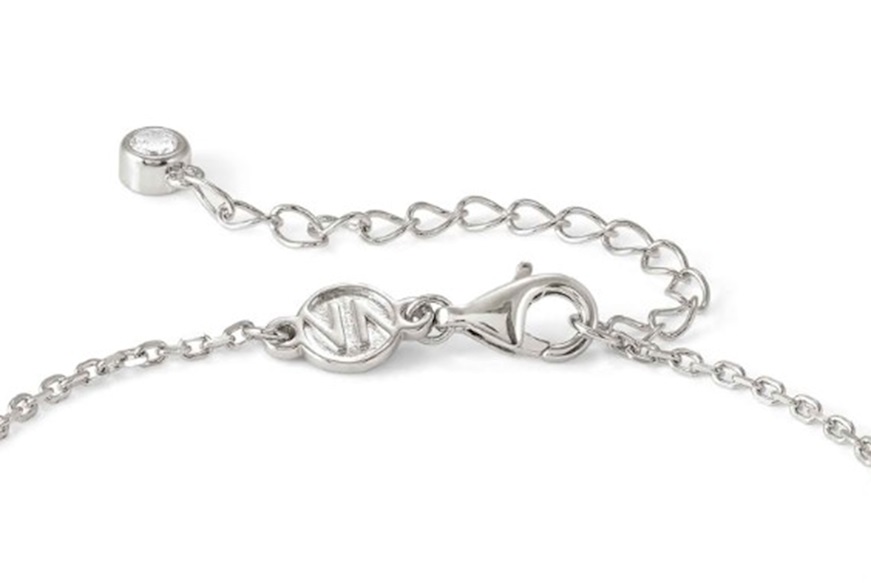 Collana Sweet Madame argento Fiore Bianco Nomination
