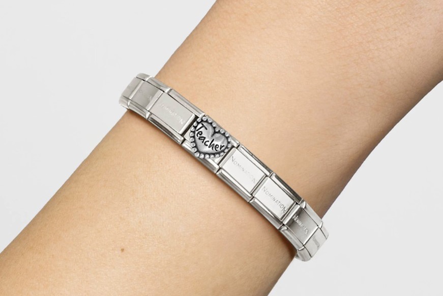 Teacher Heart Composable steel and silver Nomination