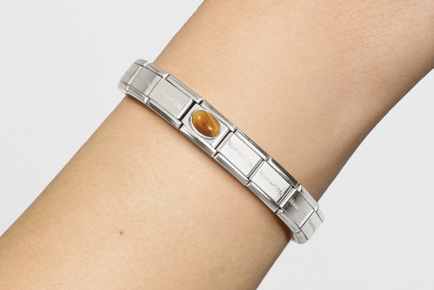 Tiger's Eye Composable steel and silver Nomination