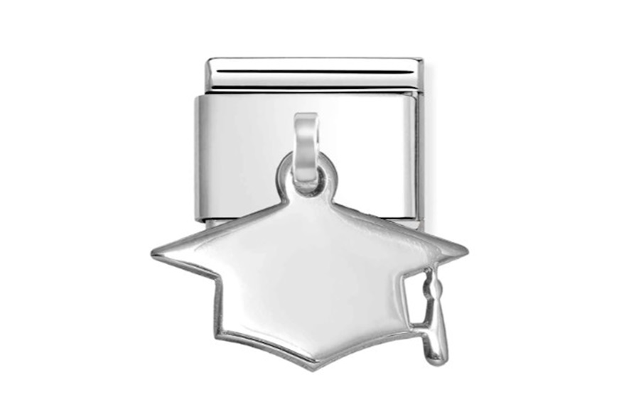 Graduation Hat Composable steel and silver Nomination