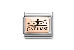 Gymnast Composable acciaio e oro rosa Nomination