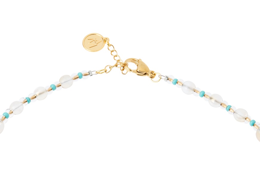 Collana Violetta verde marino Antica Murrina