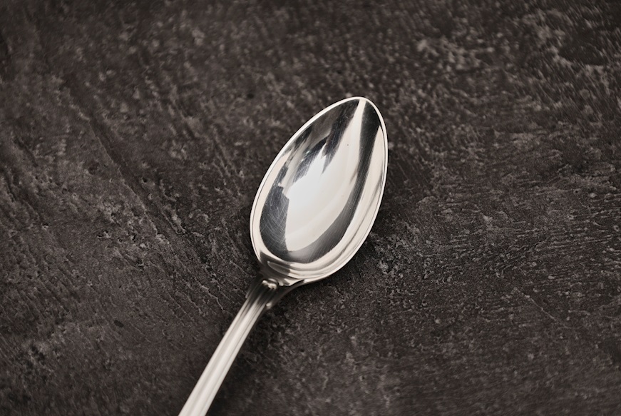Cucchiaio the argento 28 grammi in stile Mauriziano usato ricondizionato Zanolli Vintage