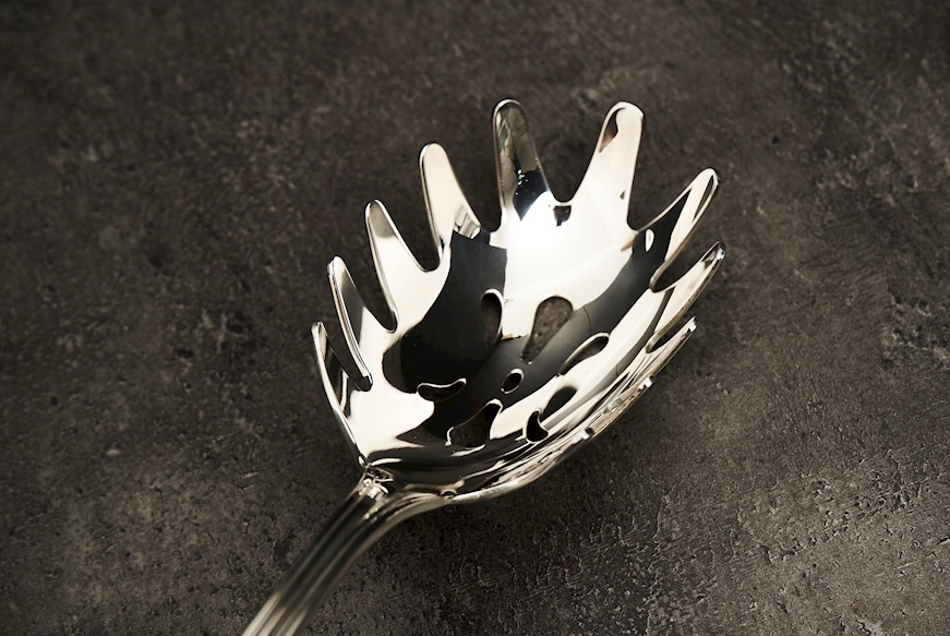Cucchiaio spaghetti argento 165 grammi in stile Inglese usato ricondizionato Zanolli Vintage