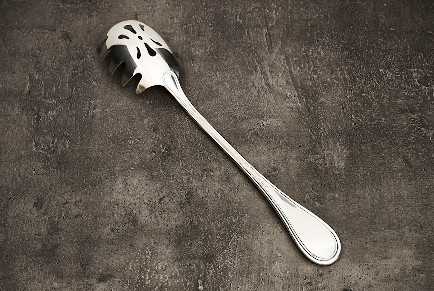 Cucchiaio spaghetti argento 165 grammi in stile Inglese usato ricondizionato Zanolli Vintage