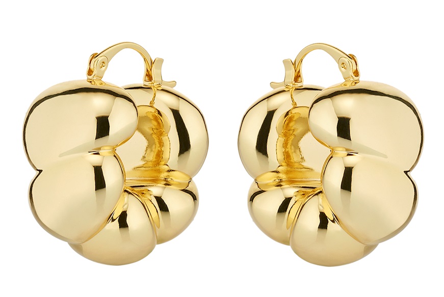 Earrings brass in gold plated brass Sovrani