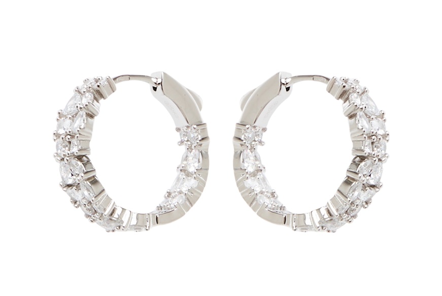 Orecchini argento con cubic zirconia Sovrani