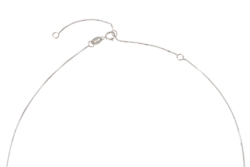 Parure argento con zirconi acquamarina Sovrani