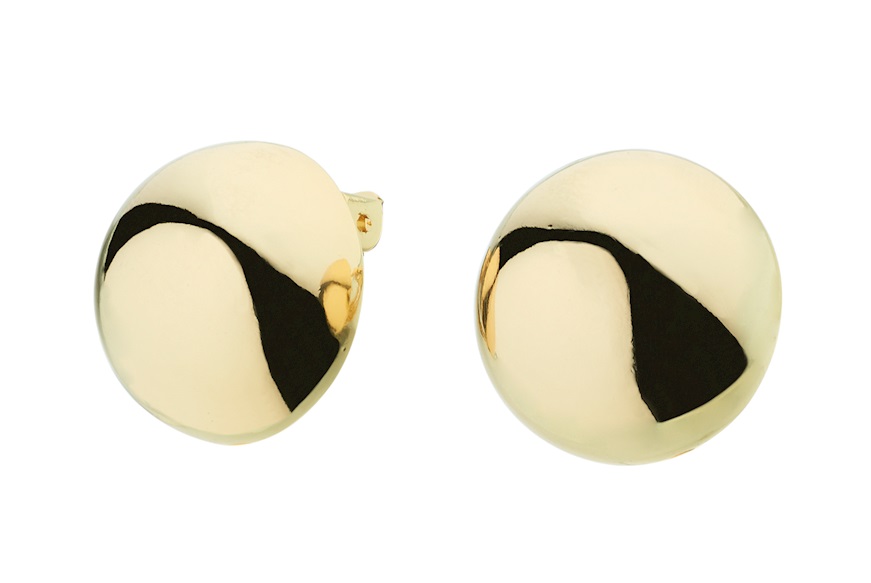 Earrings brass in gold plated brass Sovrani