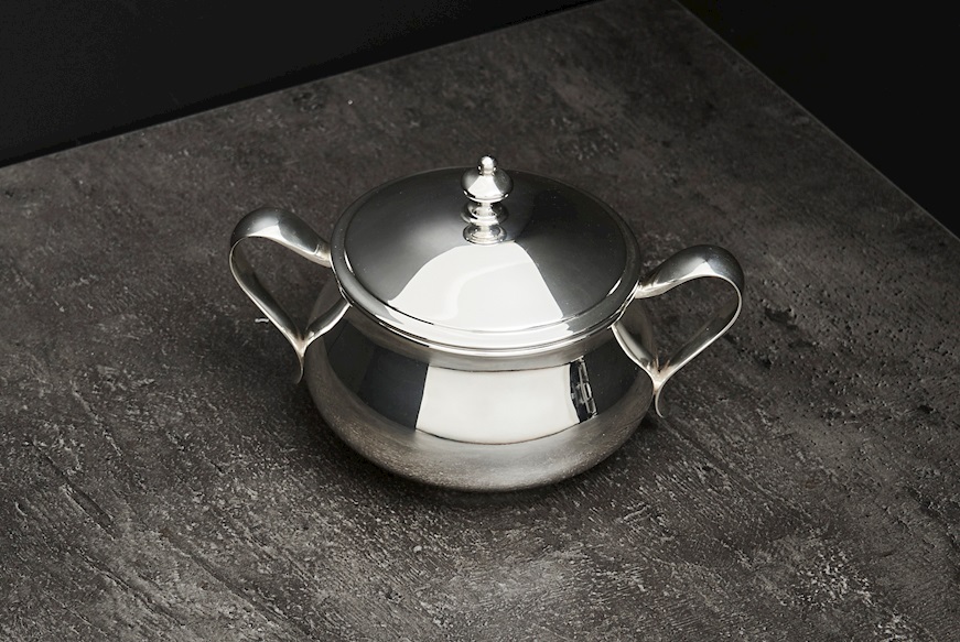 Sugar Bowl silver 322 grammi Zanolli Vintage