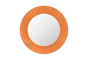 Specchio All Saints colore arancio tangerine Kartell