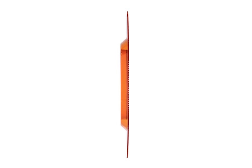 Specchio All Saints colore arancio tangerine con luce integrata Kartell