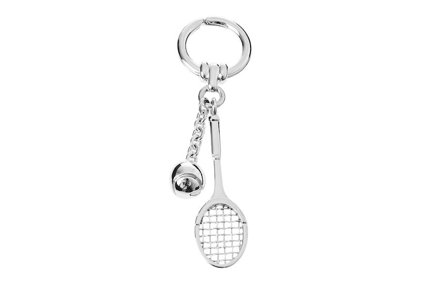 Portachiavi Tennis argento Selezione Zanolli