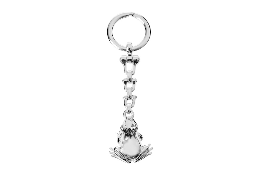 Keyring Frog silver Selezione Zanolli