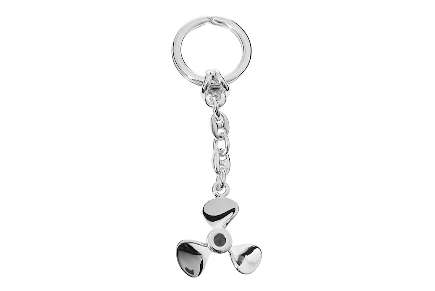 Keyring Helix silver Selezione Zanolli