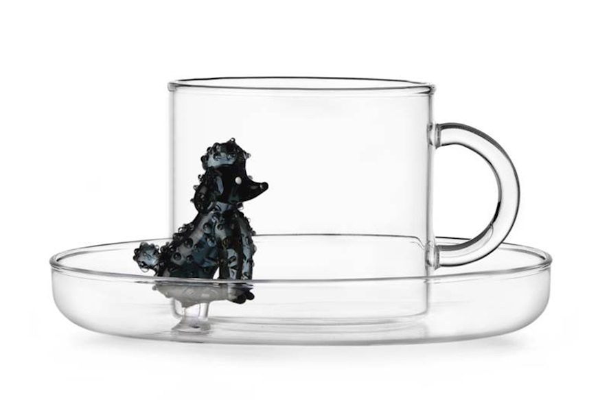 Tazza The con piatto Dog Barboncino Ichendorf