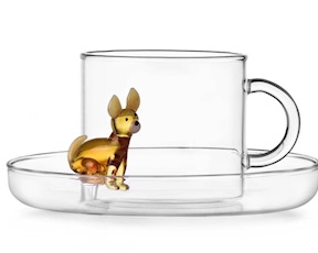 Tazza the con piatto Dogs Chihuahua Ichendorf