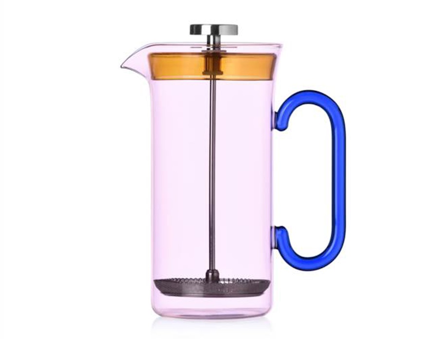 Caffettiera french press Clarinette Rosa Blu Ichendorf