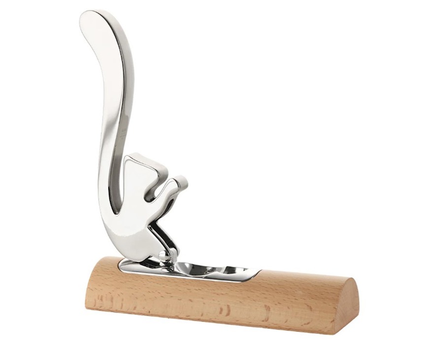Nut Cracker Squirrel steel Alessi