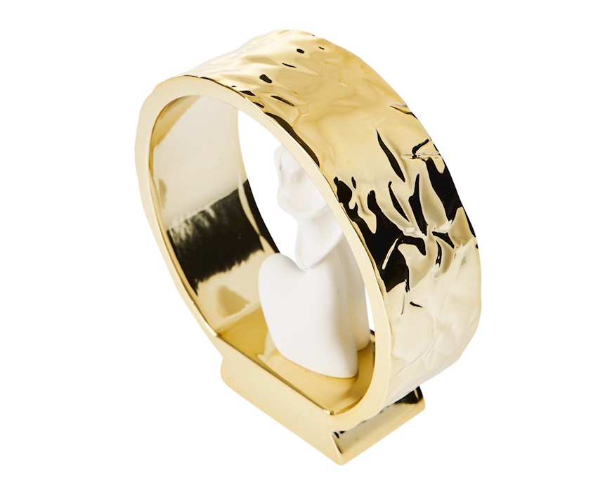 Statuina coppia sposi Anello oro Selezione Zanolli