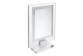 Targa 15 x 20 con espositore in plexiglass Selezione Zanolli