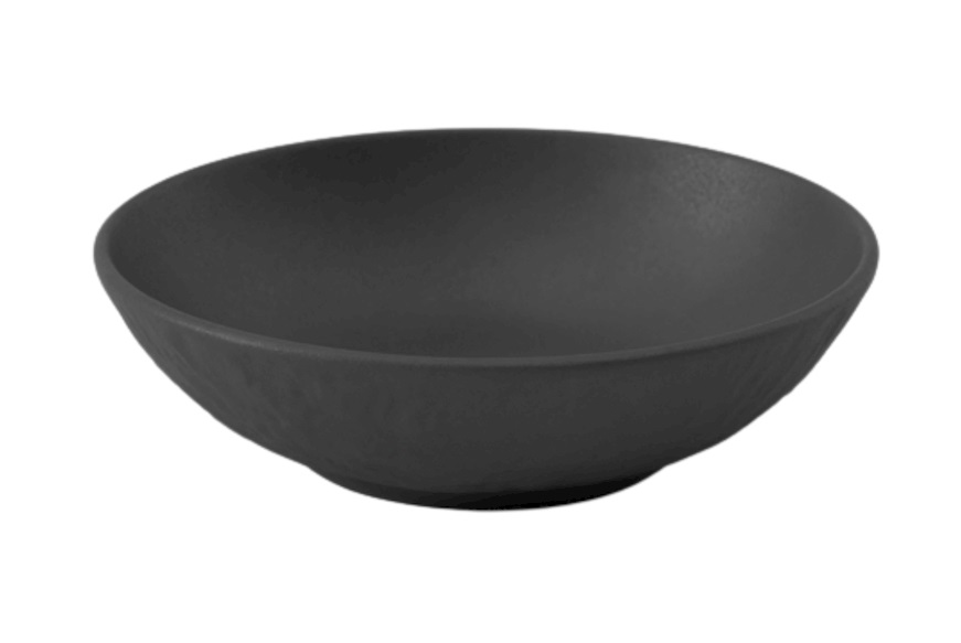 Coppetta macedonia Manufacture Rock porcellana nero Villeroy & Boch