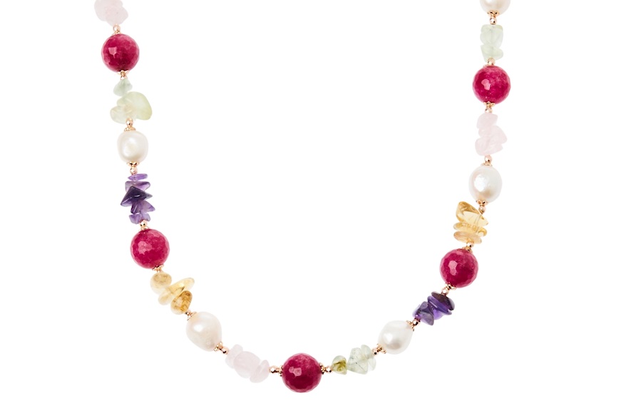 Necklace silver Luisa della Salda