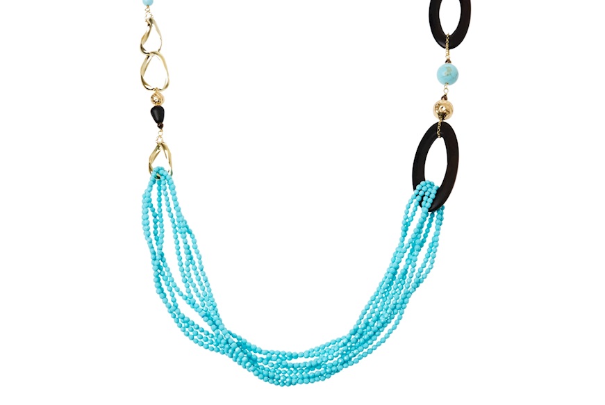 Necklace silver Luisa della Salda