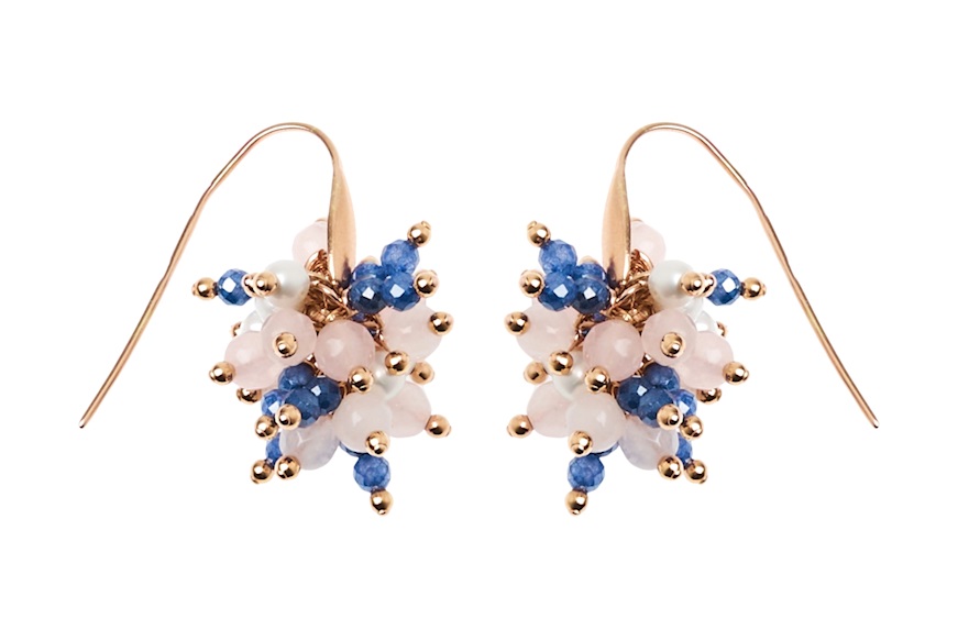 Earrings silver Luisa della Salda