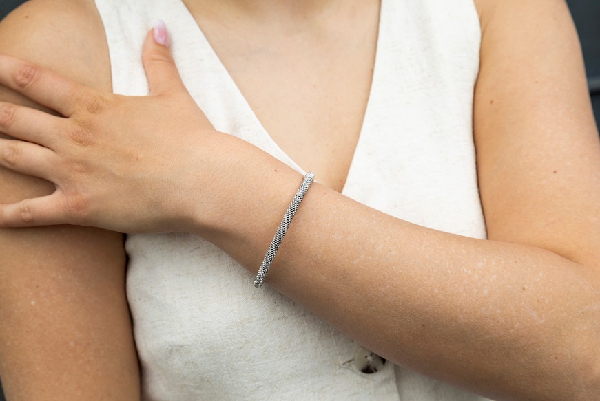 Bracciale argento chiusura a calamita Selezione Zanolli