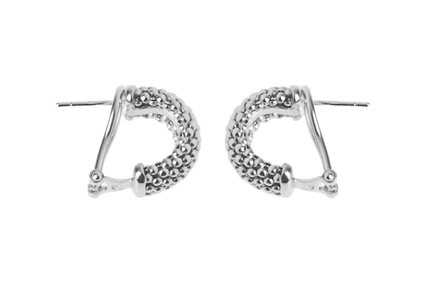 Orecchini argento a maglia fope Selezione Zanolli