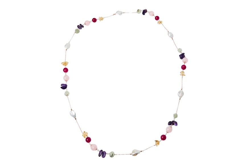 Necklace silver Luisa della Salda