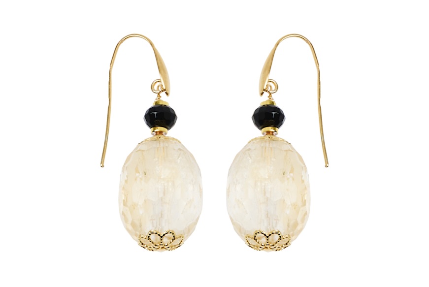 Earrings silver Luisa della Salda