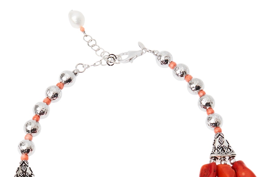 Necklace silver Luisa della Salda