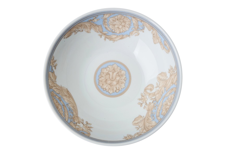 Set Kids Barocco Blue porcellana 3 pezzi Versace