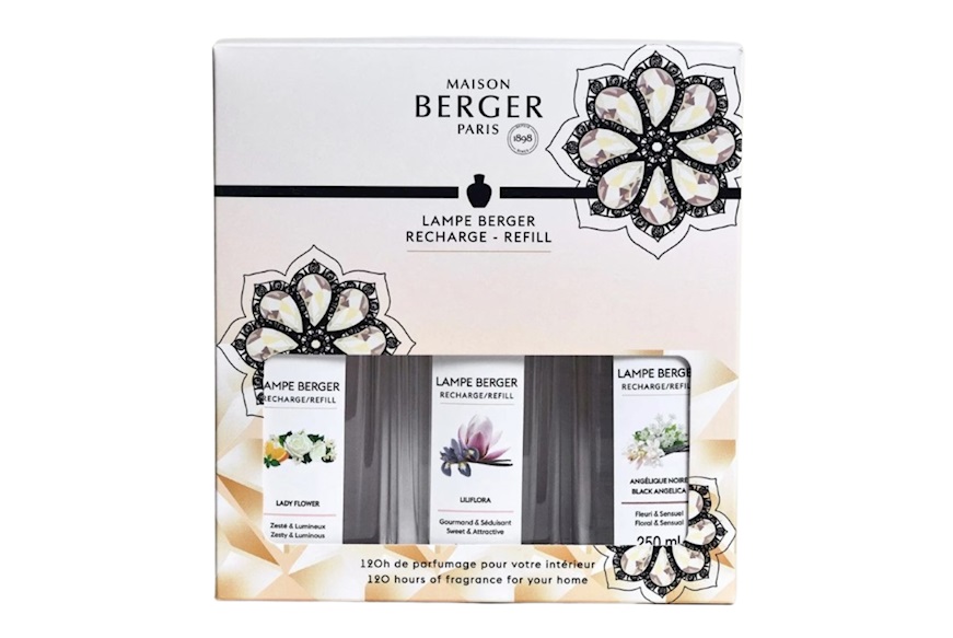 Trio Pack Eternity 3 refills of 250 ml Maison Berger Paris
