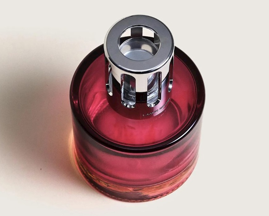 Gift pack lamp Pure Rose with 250 ml perfume Sous les Magnolias Maison Berger Paris