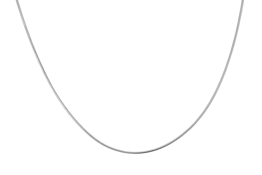 Catenina argento a coda di topo Selezione Zanolli