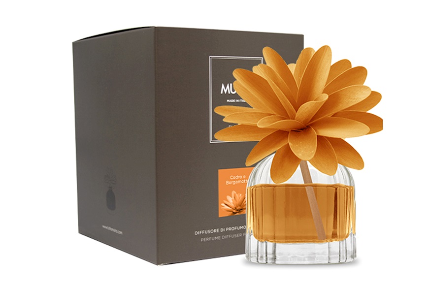 Fragrance Diffuser Flower Cedar and Bergamot Muhà