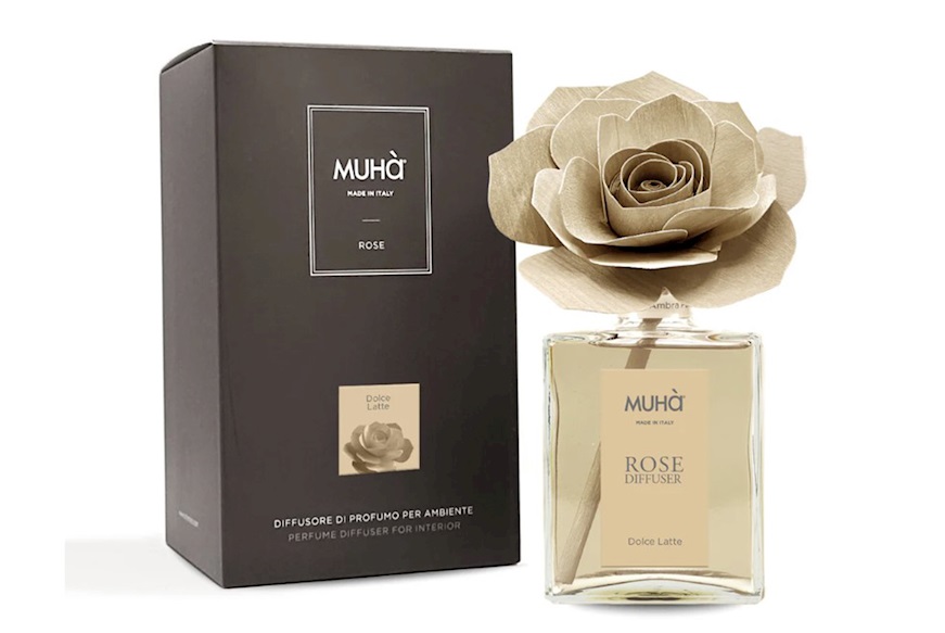 Fragrance Diffuser Rosa Dolce Latte Muhà